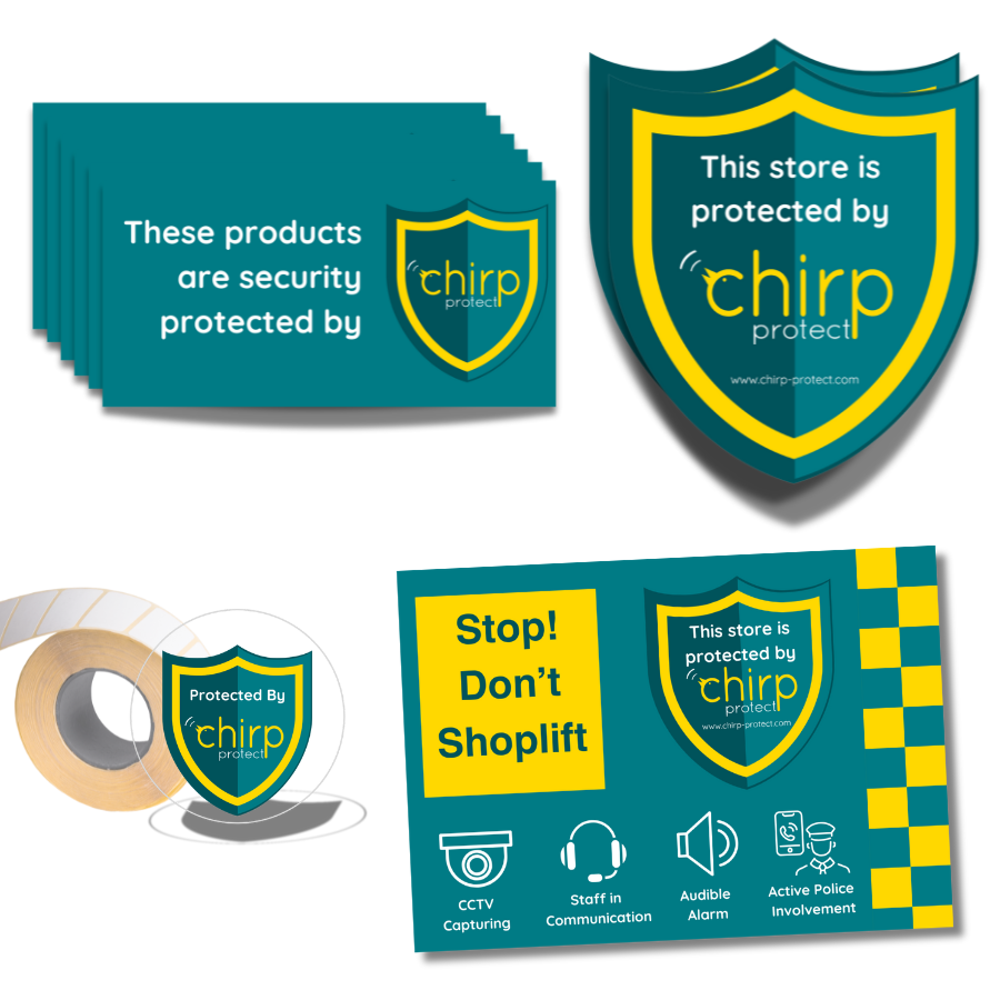 Chirp Protect Sticker Pack (Convenience)