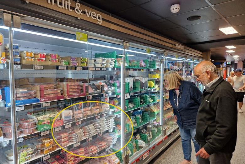 Chirp-protect deterring shoplifting in Welcome Co-op