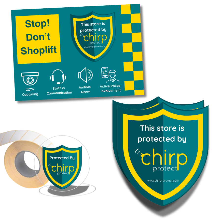 Chirp Protect Sticker Pack (General)